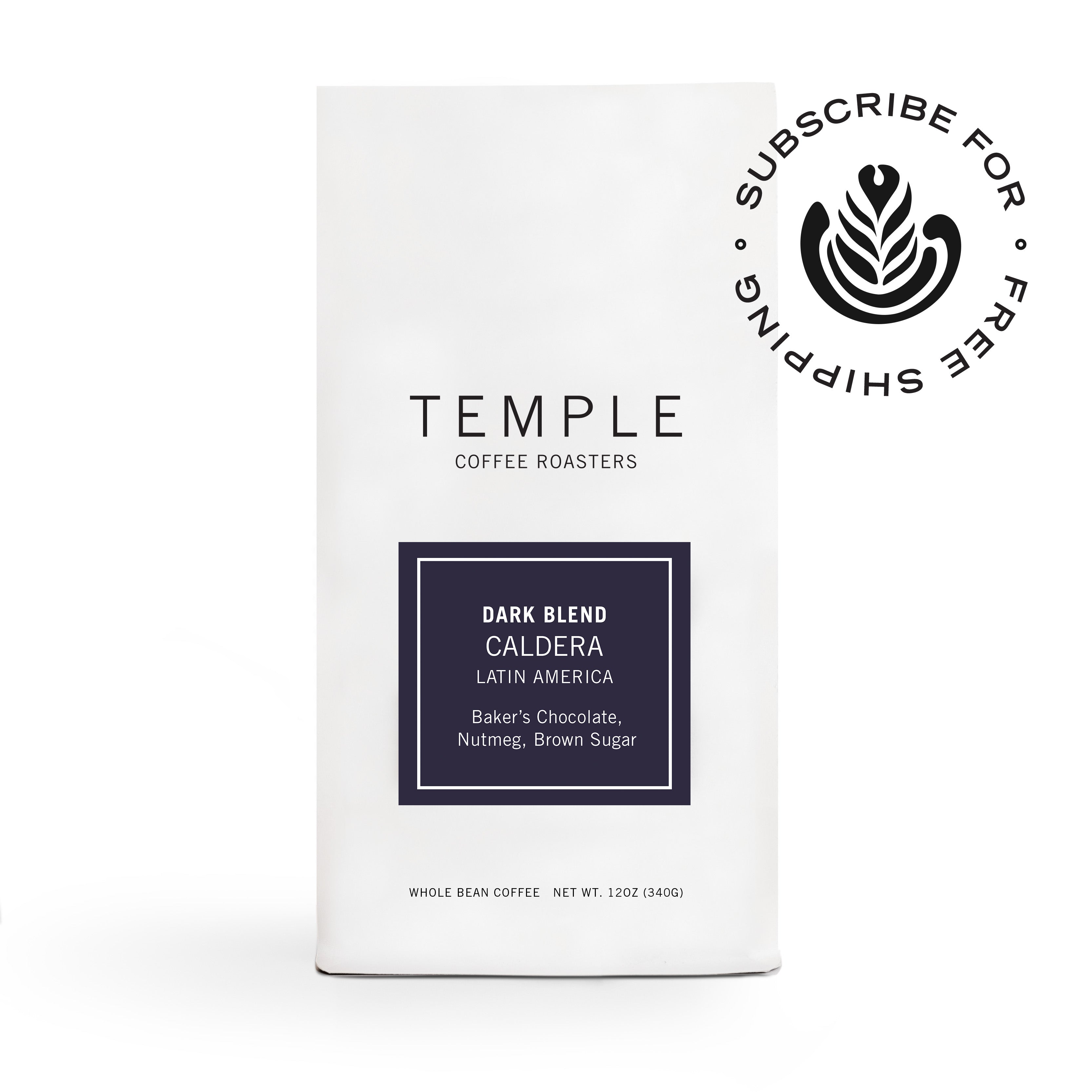 Caldera Dark Blend – Temple Coffee Roasters