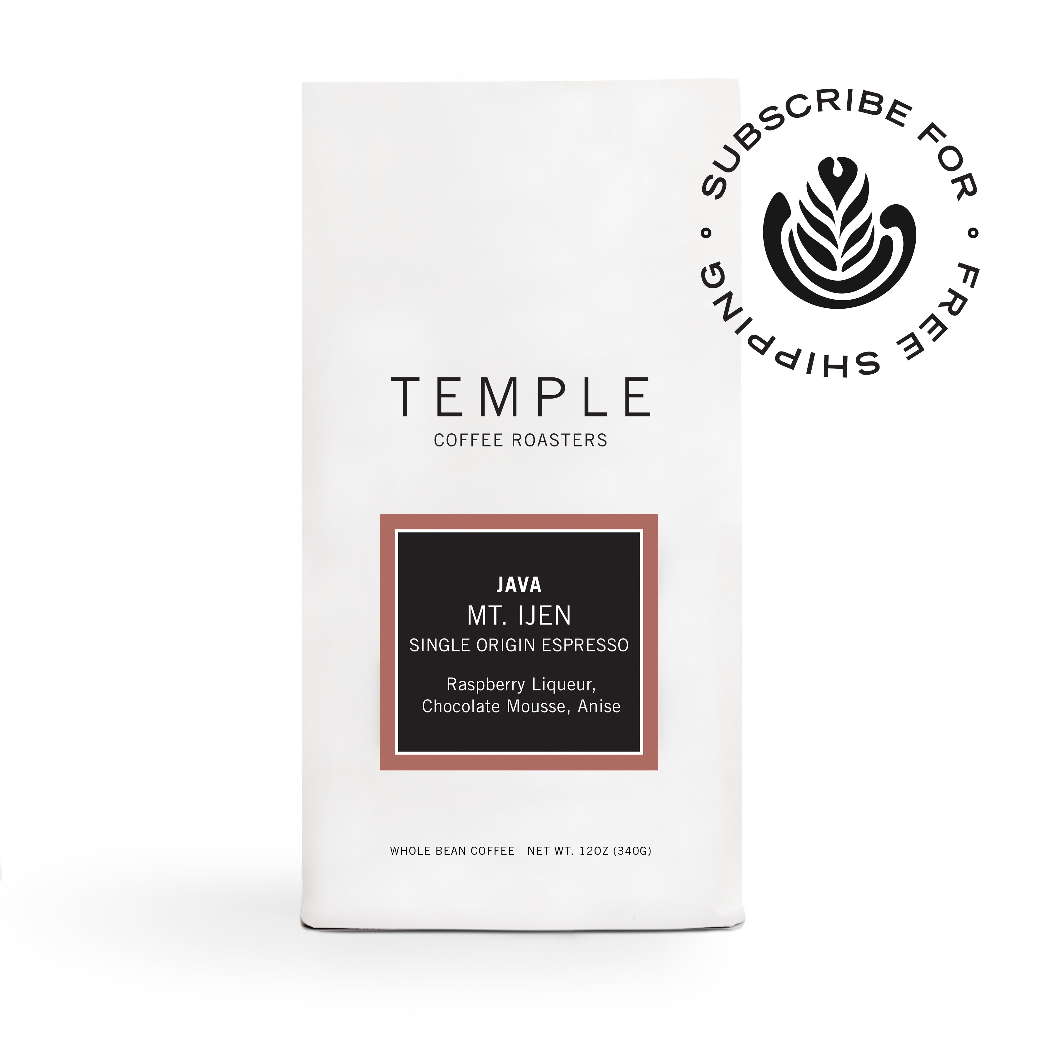 Single Origin Espresso - Coffee Club Subscription – Temple Coffee