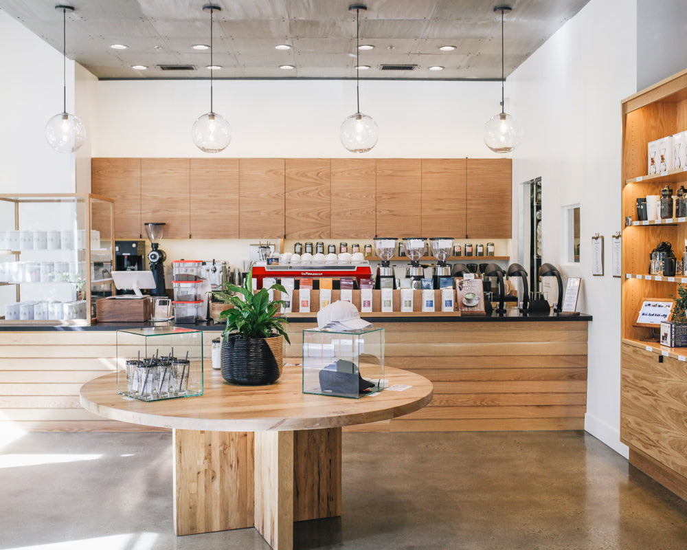 Inside the 16th St Temple Coffee Cafe