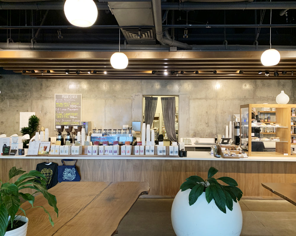 Inside the 9th St Temple Coffee Cafe