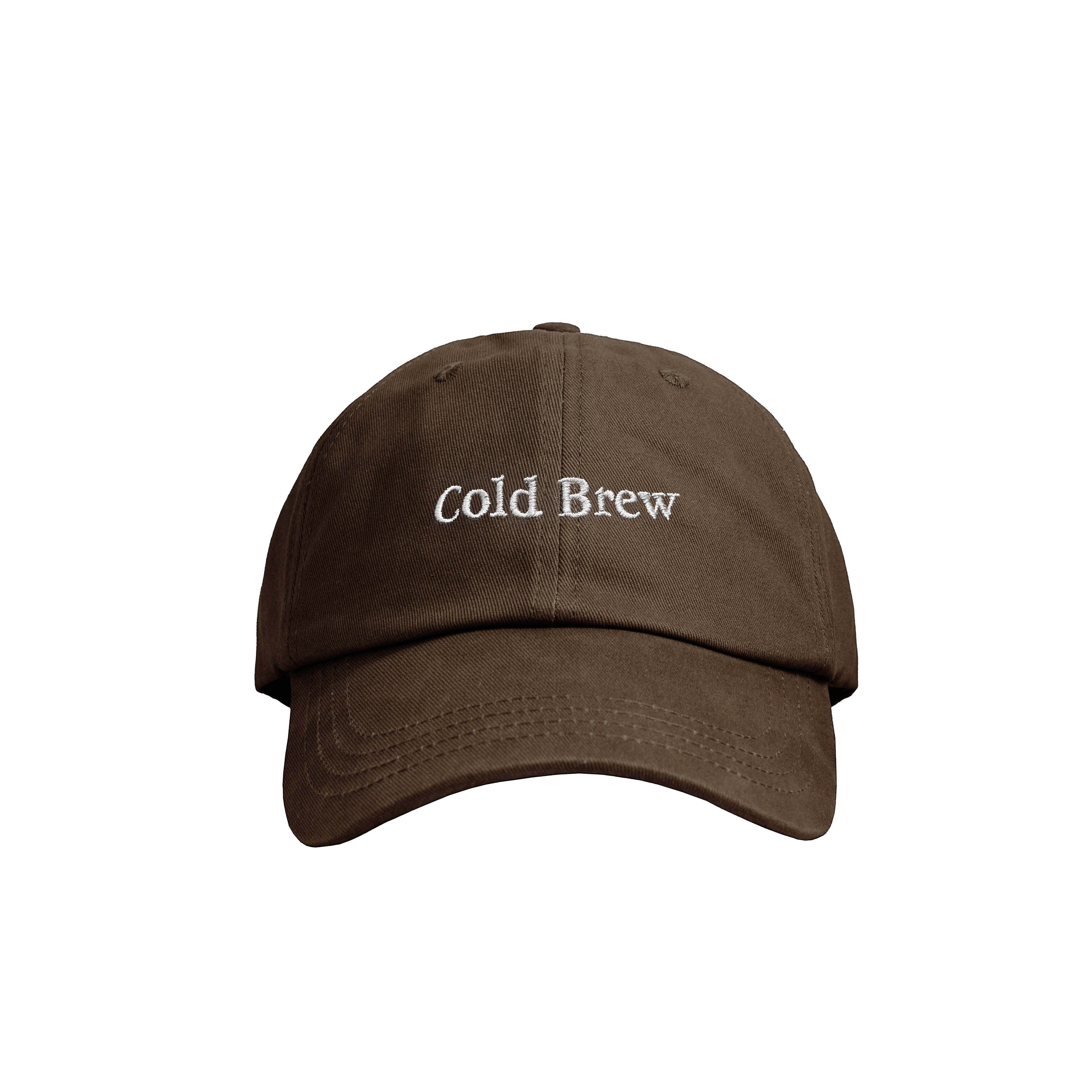 "COLD BREW" 6 PANEL HAT