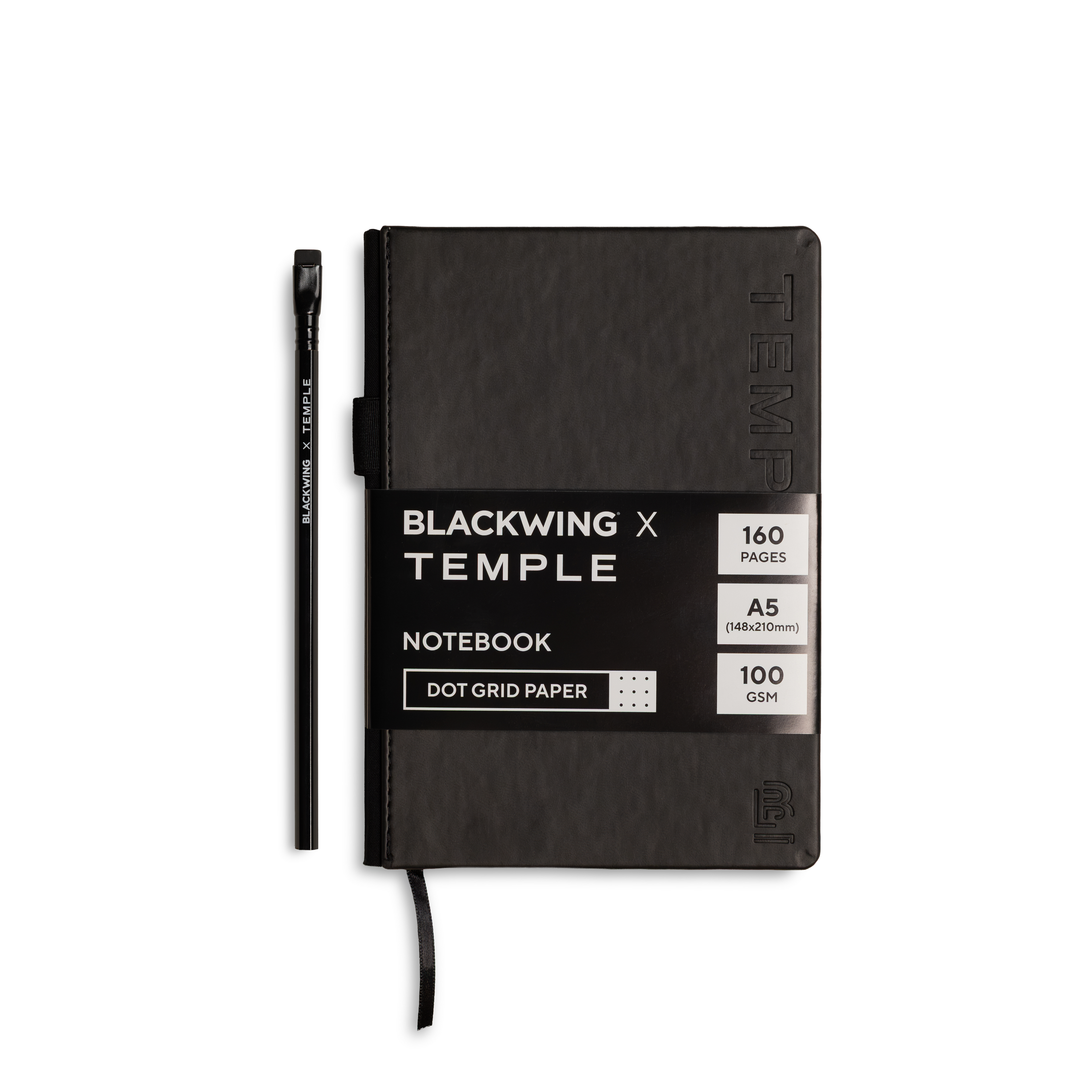 Temple x Blackwing Notebook w/ Pencil