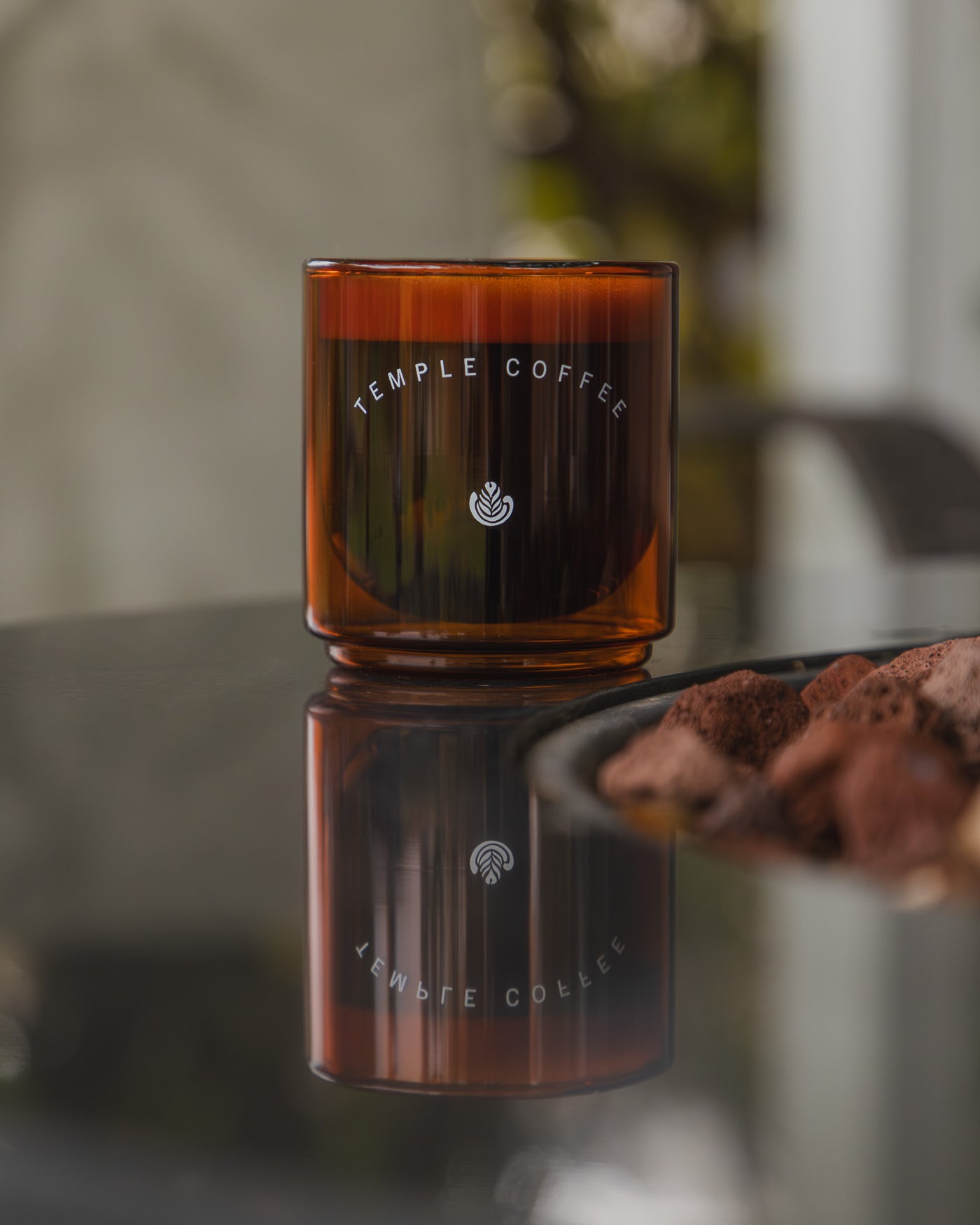 Cove Amber Glass – Temple Coffee Roasters