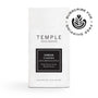 Bag of Dharma Espresso Blend coffee with Subscribe and Ship Free emblem