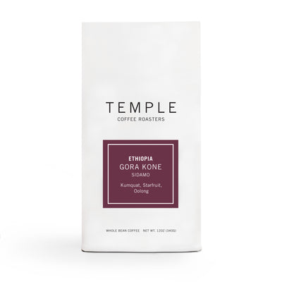 Ethiopia Gora Kone 12oz bag of coffee