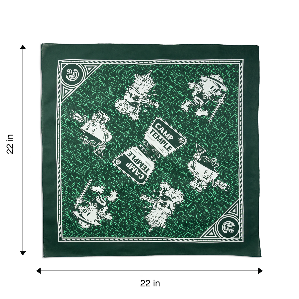 Camp Temple Bandana