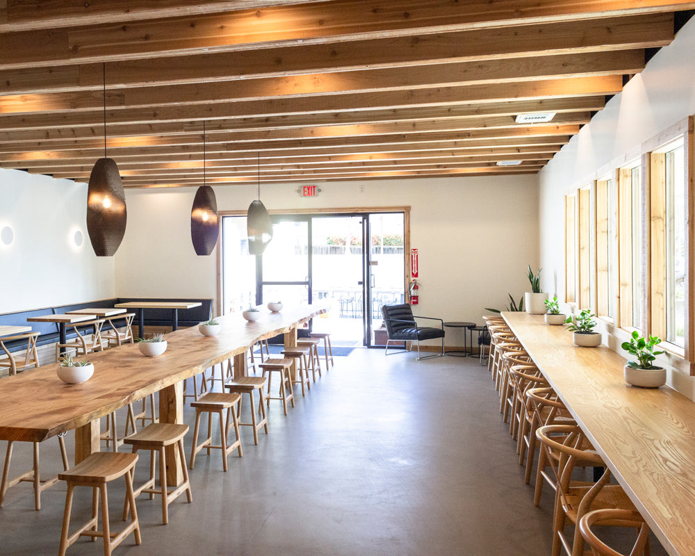 Inside the H St Temple Coffee Cafe