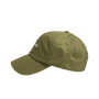 Green cap with a brand logo on a white background
