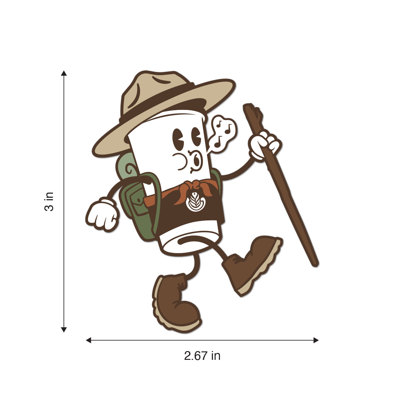 Pathfinder Templeton Sticker