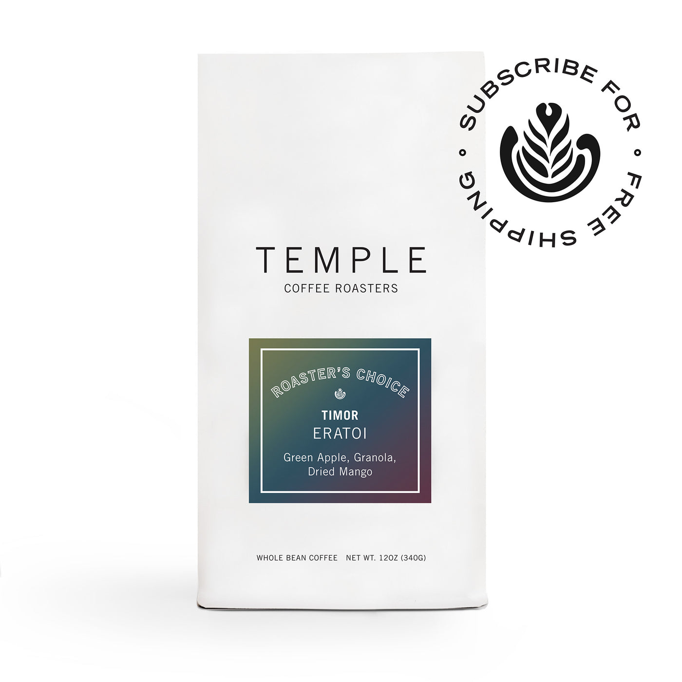 Bag of Roaster's Choice coffee. 