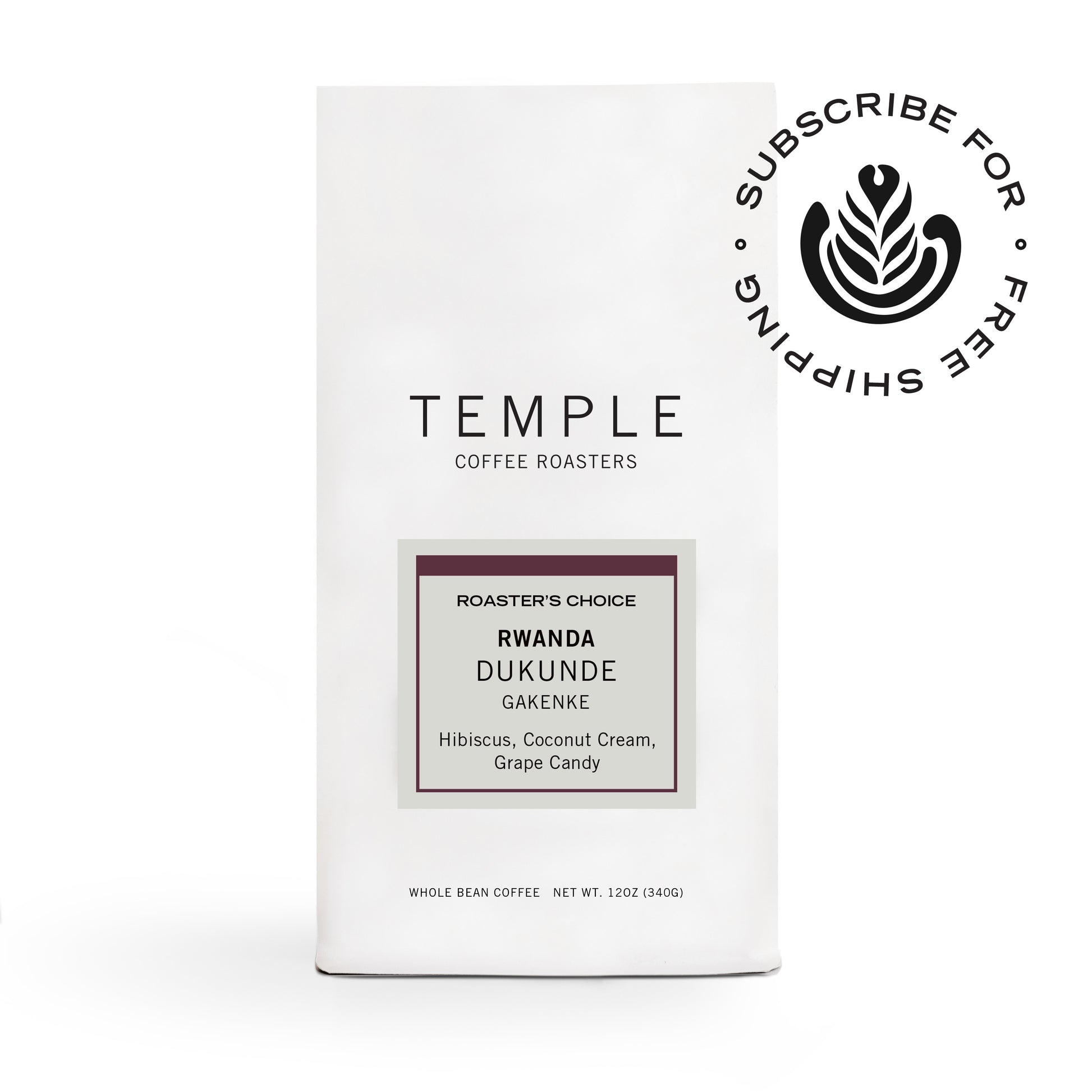 Bag of Roaster's Choice Coffee Rwanda Dukunde