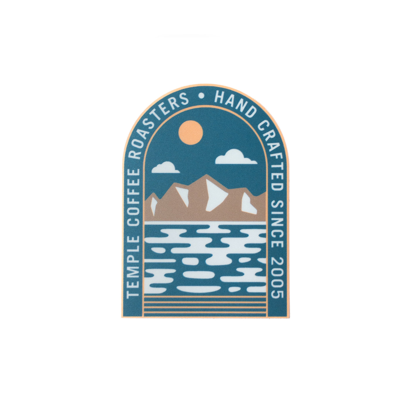 Mountain Archway Sticker