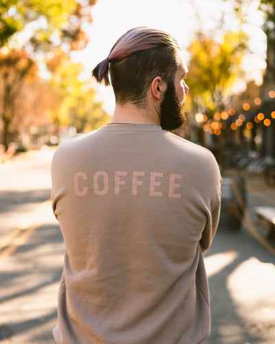 Coffee Cup Crewneck Sweater