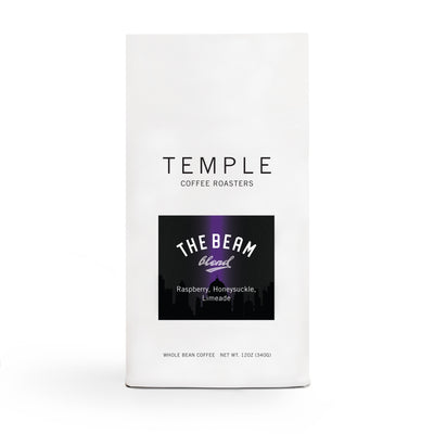 Bag of The Beam Blend coffee