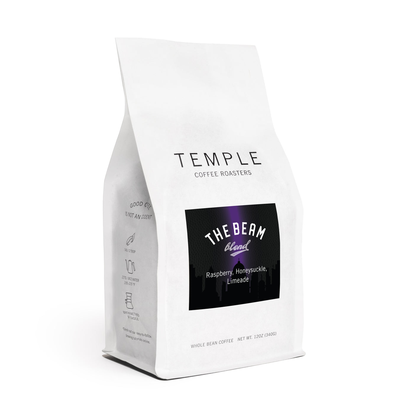 Bag of The Beam Blend coffee