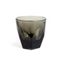 Black Vero Glass with Temple Rosetta Engraving