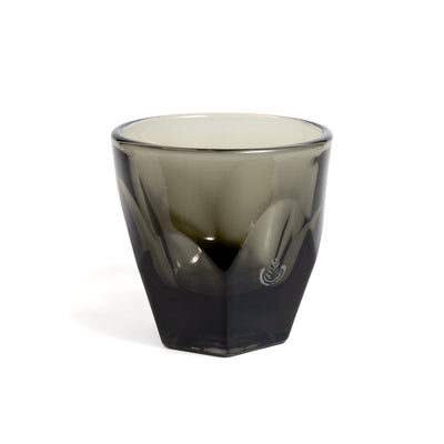 Black Vero Glass with Temple Rosetta Engraving