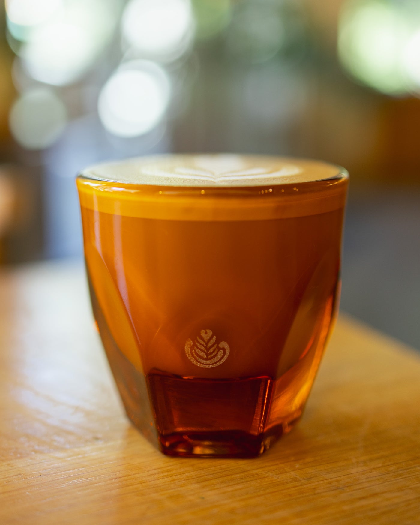 Vero Cortado Glass - Amber – FreeForm Coffee Roasters