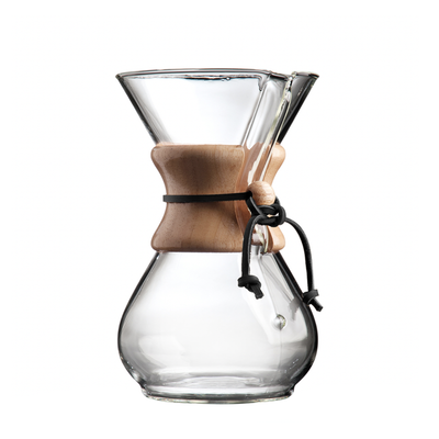 Chemex Classic Series Six Cup Color Black Leather